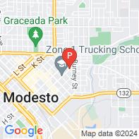 View Map of 700 17th Street,Modesto,CA,95354